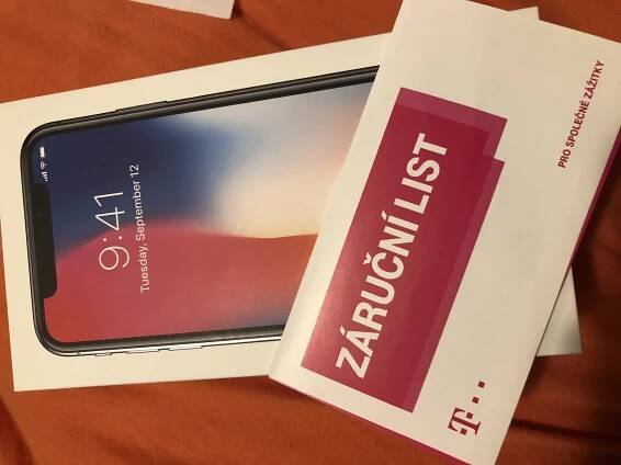 Prodám IPhone X 64GB Vesmírně Šedý za 34 499 CZK - 11/2017 - Apple Bazar