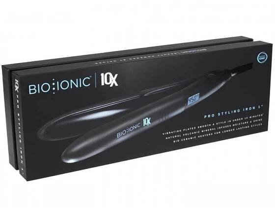 Profesionální žehlička na vlasy Bio Ionic 10X Pro Styling Iron 1 - černá