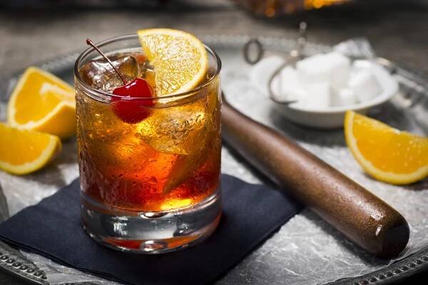 Whiskey sour koktail