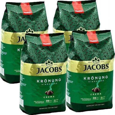 Káva JACOBS KRONUNG CREMA 4x 1kg