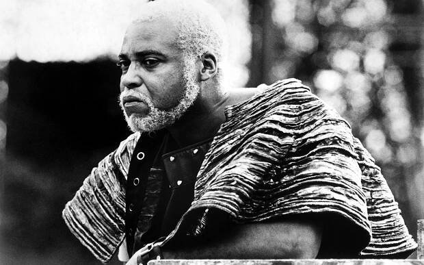 KING LEAR, James Earl Jones, 1974.