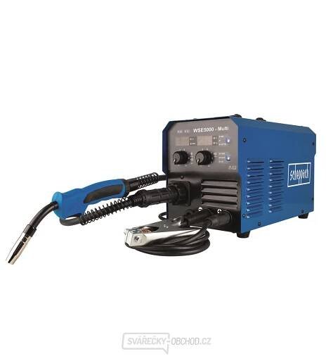Scheppach WSE 5000 MULTI digitální multisvářečka MMA/MIG/TIG/drátová elektroda