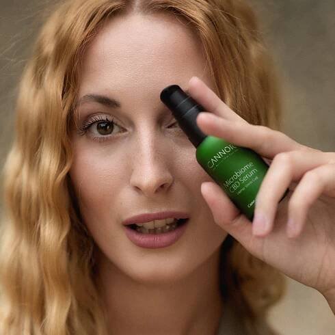 Mikrobiom CBD sérum, kožní mikrobiom, kmenové buňky, přírodní kosmetika, akné léčba, péče o pleť, přírodní hydratační sérum, hydratační krém, Cannor