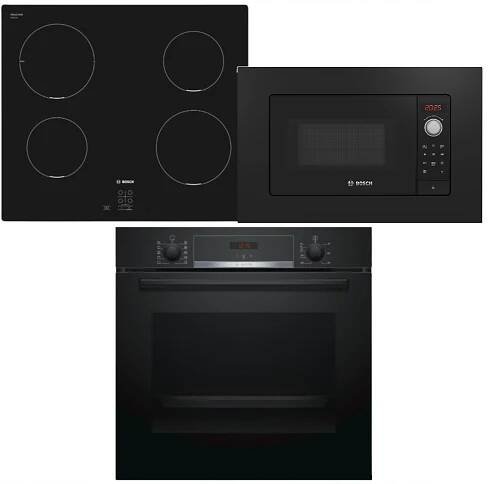 Elektrická rúra Bosch HBA534EB0 + PUG611AA5E + BFL623MB3
