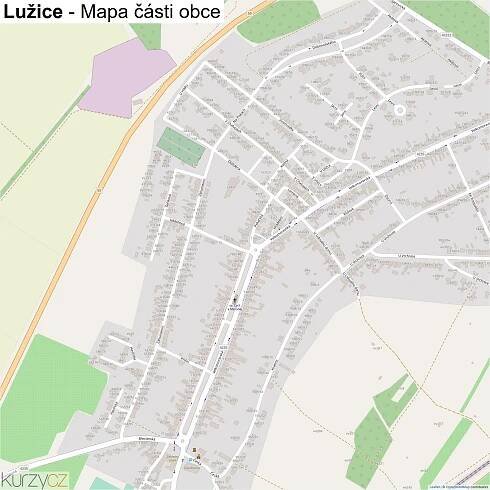 Lužice - mapy | Kurzy.cz