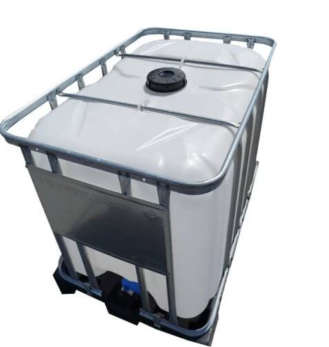 IBC KONTEJNER 600L WERIT 150/50 REKO NOVÁ NÁDOBA PLASTOVÁ PAL. VYMĚNITELNÝ KLAPKOVÝ KOHOUT DN50(3)