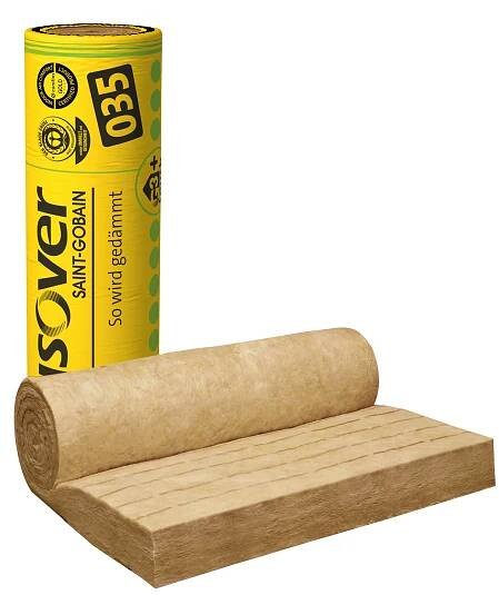 Isover 7822714 Integra ZKF 1-035 140mm Dicke Zwischensparren-Klemmfilz, Glaswolle
