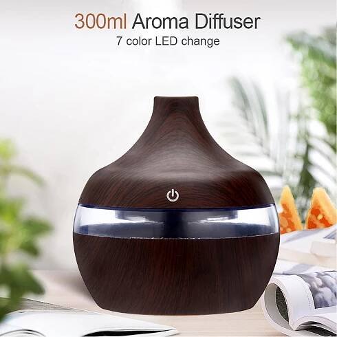 Aroma Oil Difuzér LED Aromaterapeutický zvlhčovač aroma