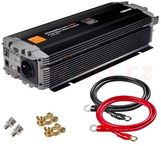 Osram čistá sinusoida 12 V / 230 V - 600 W