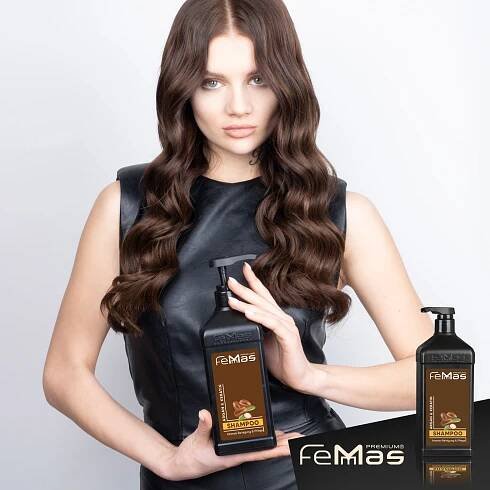 Femmas Arganový keratinový šampon 1000ml - Femmas Premium