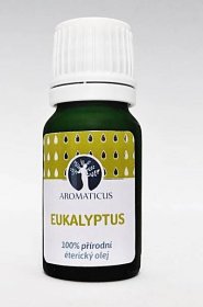 EUKALYPTUS (Eucalyptus globulus) BIO 100% éterický olej 10 ml