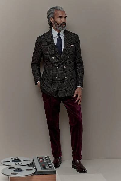 Brunello Cucinelli Men’s Fall 2025 Collection at Milan Fashion Week