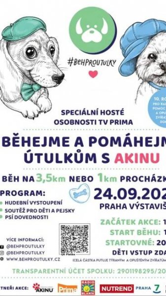 Běhejme a pomáhejme útulkům