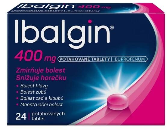 IBALGIN 400 mg 24 potahovaných tablet