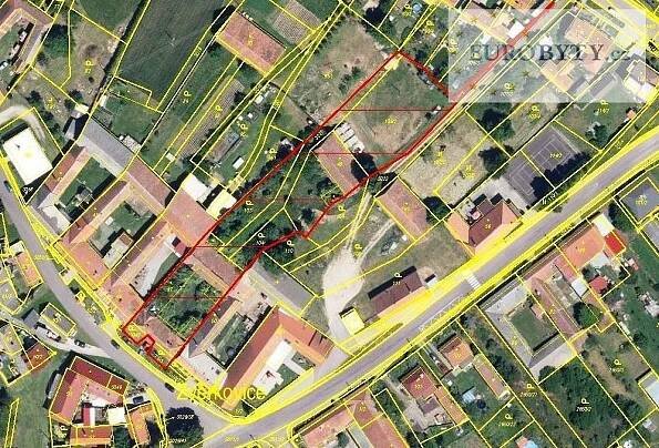 Prodej Pozemek, Zvěrkovice, okres Třebíč