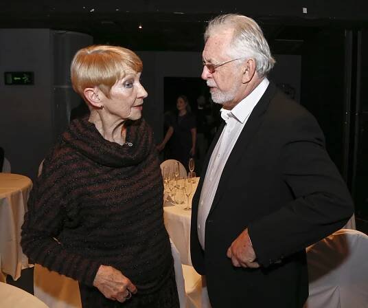 Jaromír Hanzlík s Danielou Kolářovou v roce 2019