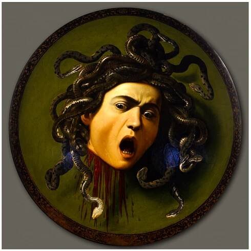 ‘Medusa’ by Caravaggio 