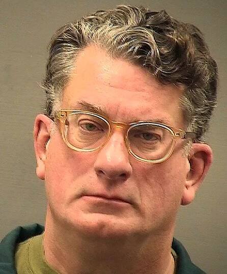 provided by the Alexandria (Va.) Sheriff's Office, shows James Gordon Meek in his booking photo