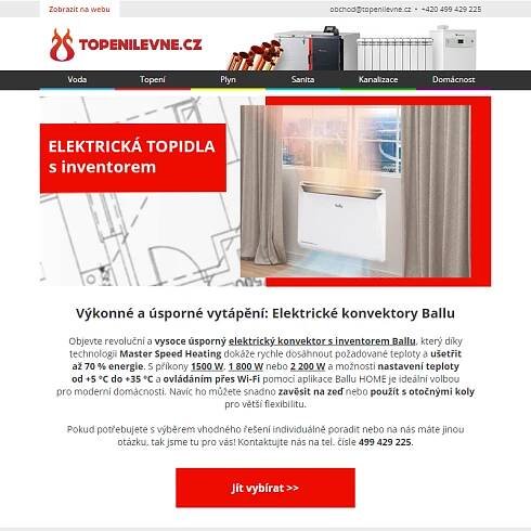 Moderní a úsporné vytápění s konvektorem Ballu