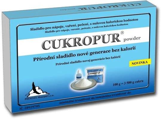 Cukropur powder práškové stolní sladidlo 100 g