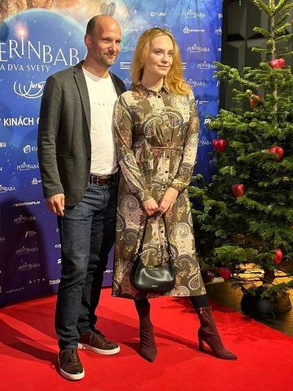 Premiéra filmu Perinbaba a dva svety - Broňa Kováčiková.