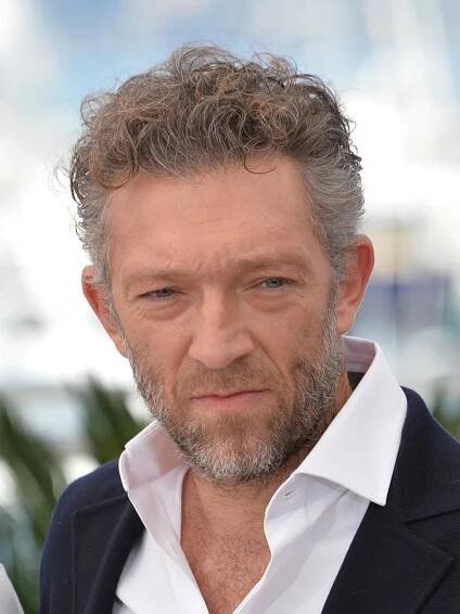 Vincent Cassel Kręcone Włosy