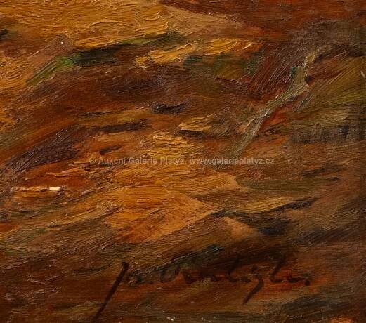 Josef Procházka / Lesní interiér - detail aukce « Aukce « Aukční Galerie Platýz