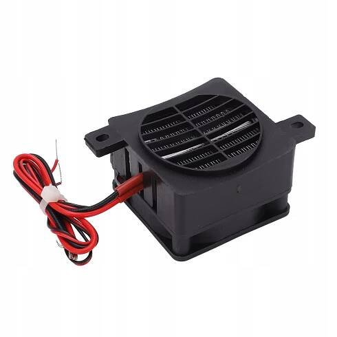 50W DC 12V VENTILÁTOR PTC OHŘÍVAČ VZDUCHU