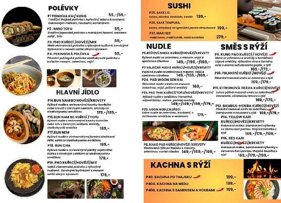 Polední menu :: Viet Thai Liberec
