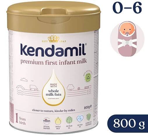 KENDAMIL Mlieko počiatočné Premium 1 (800 g) 0m+