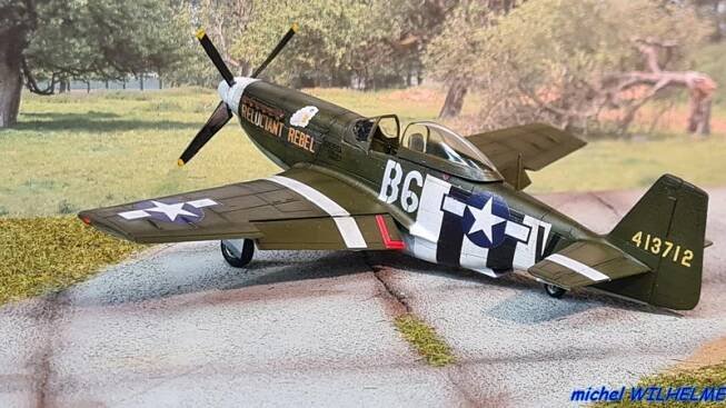 P-51D-5 1/72 Kovozávody Prostějov – Modelářovo.cz
