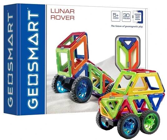 GeoSmart - Magnetická stavebnice Lunar Rover 30 ks