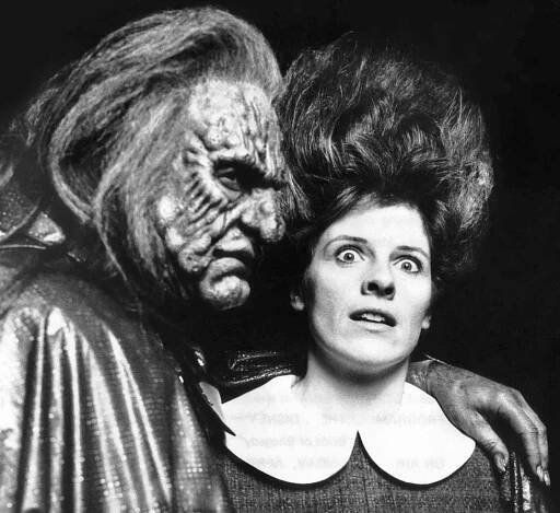 Howard Witt and Mimi Kennedy in 'Bride of Boogedy,' 1987