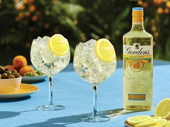 Gordon's Sicilian Lemon Gin!