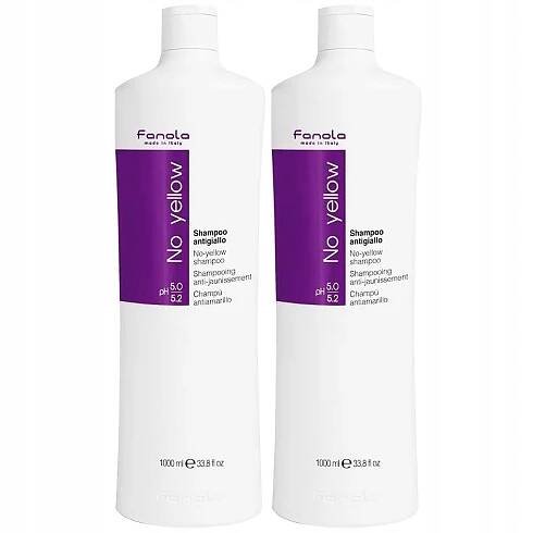 Fanola No Yellow šampon pro blond vlasy 2x1000 ml