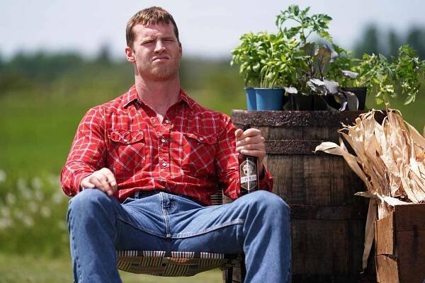 Letterkenny "Dyck Meat" Episode 1003 The Hicks attend a sausage party. The hockey players and skids have a video game battle. Wayne (Jared Keeso), shown.