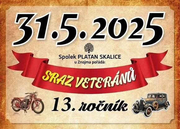 Sraz veteránů ve Skalici 2025