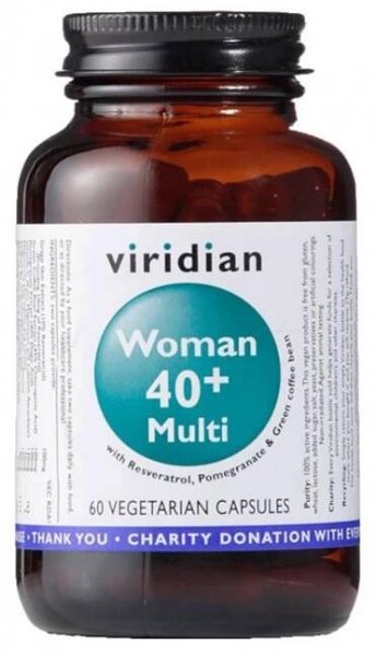 Viridian Woman 40+ Multi 60 cps. od 606 Kč