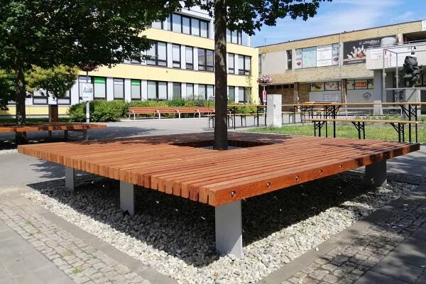 Brno - Kulturní dům Rubín - Městský mobiliář STREETPARK
