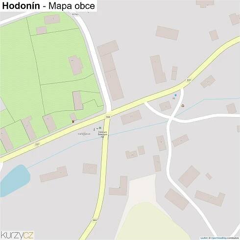 Hodonín - mapy | Kurzy.cz