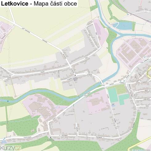 Letkovice - mapy | Kurzy.cz