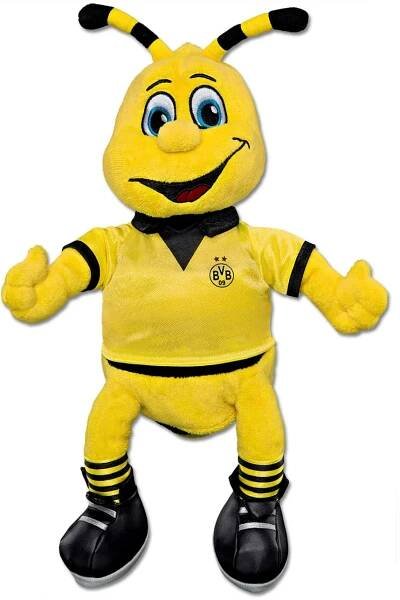 Plyšová včela Emma Borussia Dortmund, 20 cm