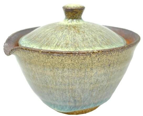 Malý gaiwan se světle modrou glazurou - Shiboridashi 110ml