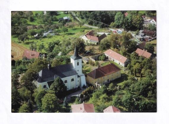 Doubravice nad Svitavou z letadla, okr. Blansko - Pohlednice místopis