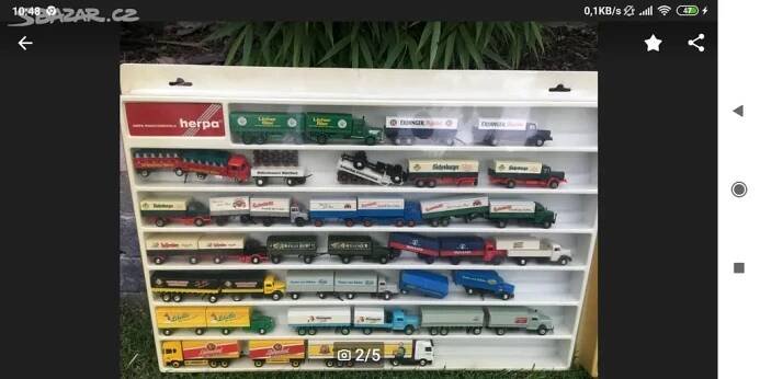 Modely aut 1:87,vláčky HO - Žichovice - Bazar