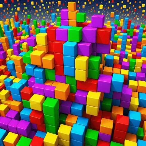 Tetris captions