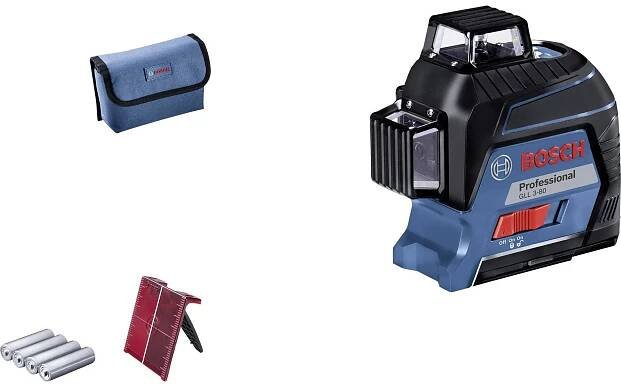 Bosch Professional GLL 3-80 křížová laserová vodováha dosah (max.): 30 m