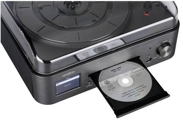Reflexion HIF2080 stereo systém AUX, Bluetooth, CD, DAB+, DLNA, internet, gramofón, rádiopřehrávač, FM, USB, Wi-Fi, funkce