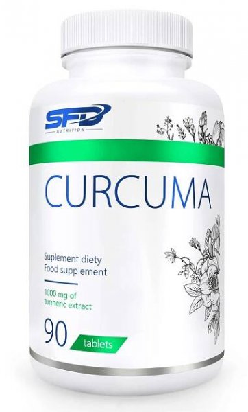 Kurkuma 90 tablet - SFD NUTRITION • 299 Kč • NEJLEVNĚJŠÍ • Allnutrition.cz 