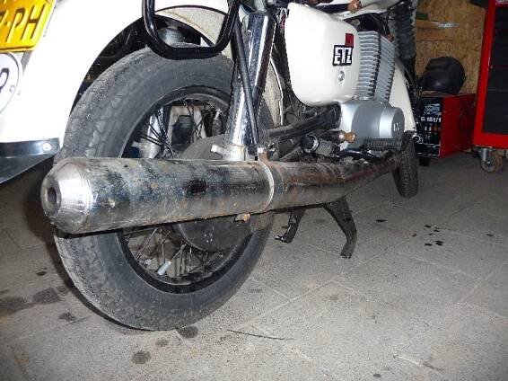 MZ 301 with transportsidecar